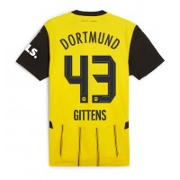 Borussia Dortmund Jamie Bynoe-Gittens #43 Fußballbekleidung Heimtrikot 2024-25 Kurzarm